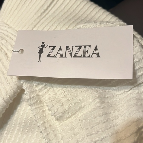 NWT Long Sleeve Mock Neck Ribbed Tops Slim Fitted Casual Basic Shirts - Picture 5 of 6